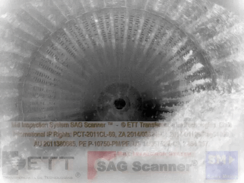 Primeras imágenes de SAG Scanner, versión industrial.