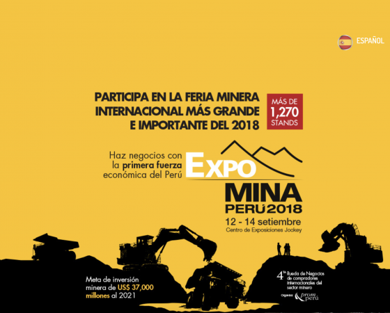 ETT participará en EXPOMINA Perú 2018