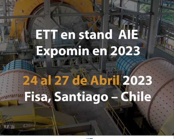ETT se prepara para participar en Expomin 2023